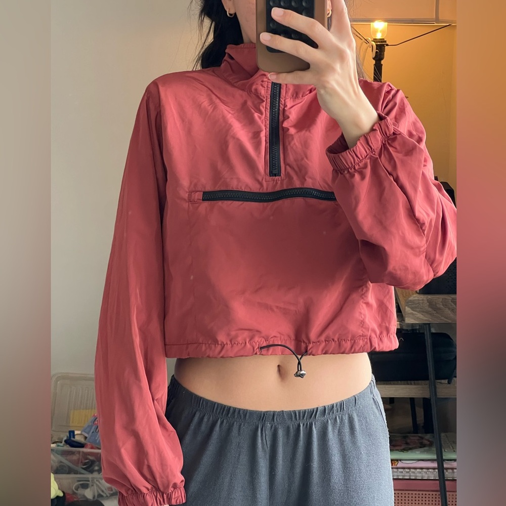 Cropped Windbreaker